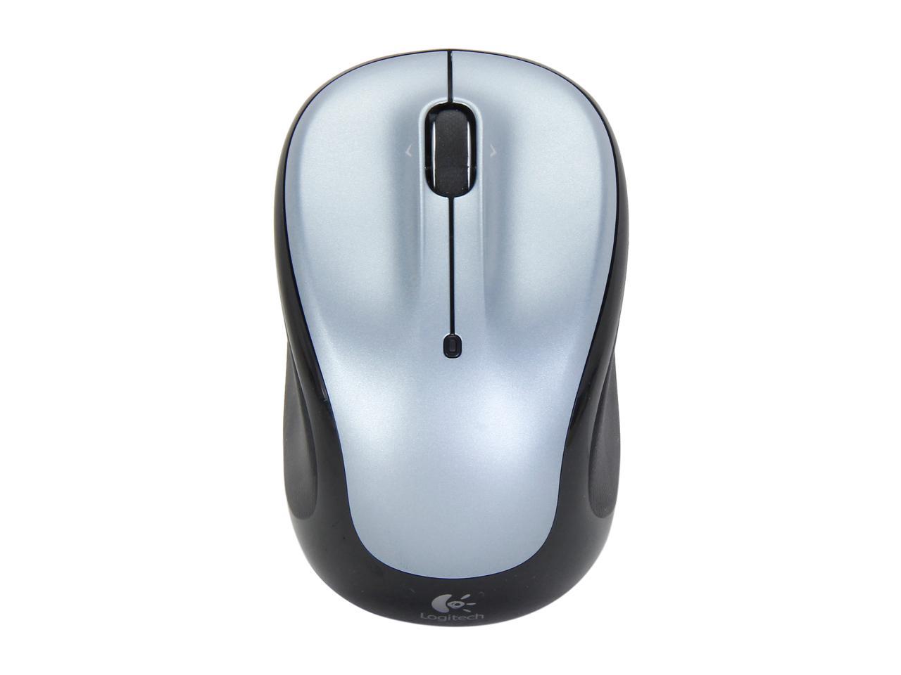 Logitech M325 RF Wireless Optical 1000dpi Mouse, Silver, 910-002332