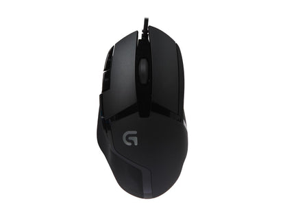 Logitech G402 910-004069 Black 8 Buttons 1 x Wheel USB Wired Optical 4000 dpi Hyperion Fury FPS Gaming Mouse with High Speed Fusion Engine