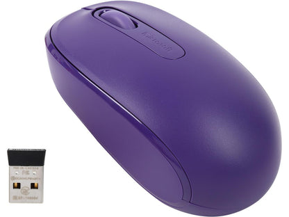 Microsoft Wireless Mobile Mouse 1850, Purple (U7Z-00041)