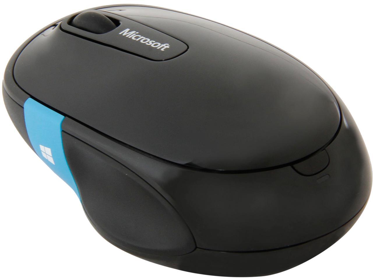 Microsoft Sculpt Comfort Mouse H3S-00003 Black Tilt Wheel Bluetooth Wireless BlueTrack Mouse
