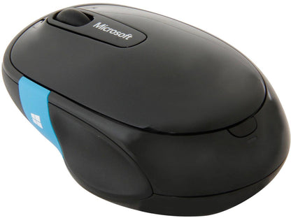 Microsoft Sculpt Comfort Mouse H3S-00003 Black Tilt Wheel Bluetooth Wireless BlueTrack Mouse
