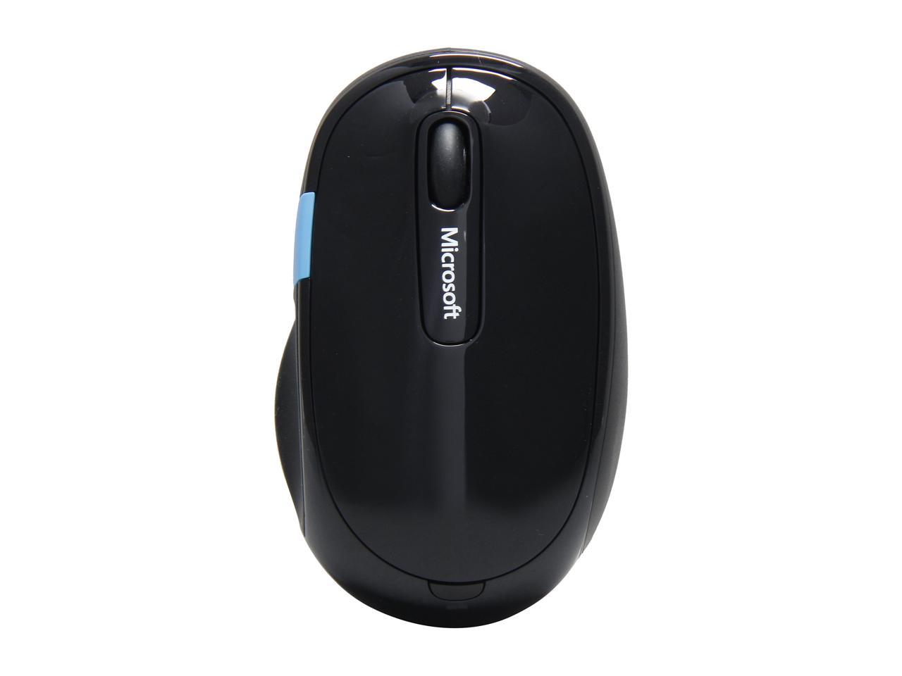 Microsoft Sculpt Comfort Mouse H3S-00003 Black Tilt Wheel Bluetooth Wireless BlueTrack Mouse