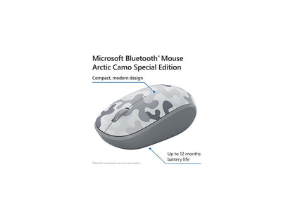 Microsoft Bluetooth Mouse - Arctic Camo