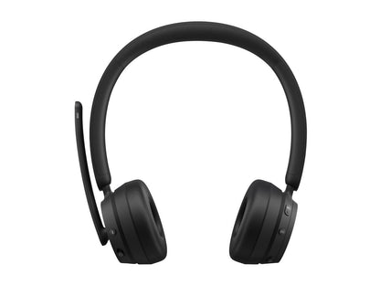 Microsoft Modern Wireless Headset - Wireless Headset,Comfortable On-Ear Stereo Headphones with Noise-Cancelling Microphone, USB-A dongle, On-Ear Controls, PC/Mac - Certified for Microsoft Teams