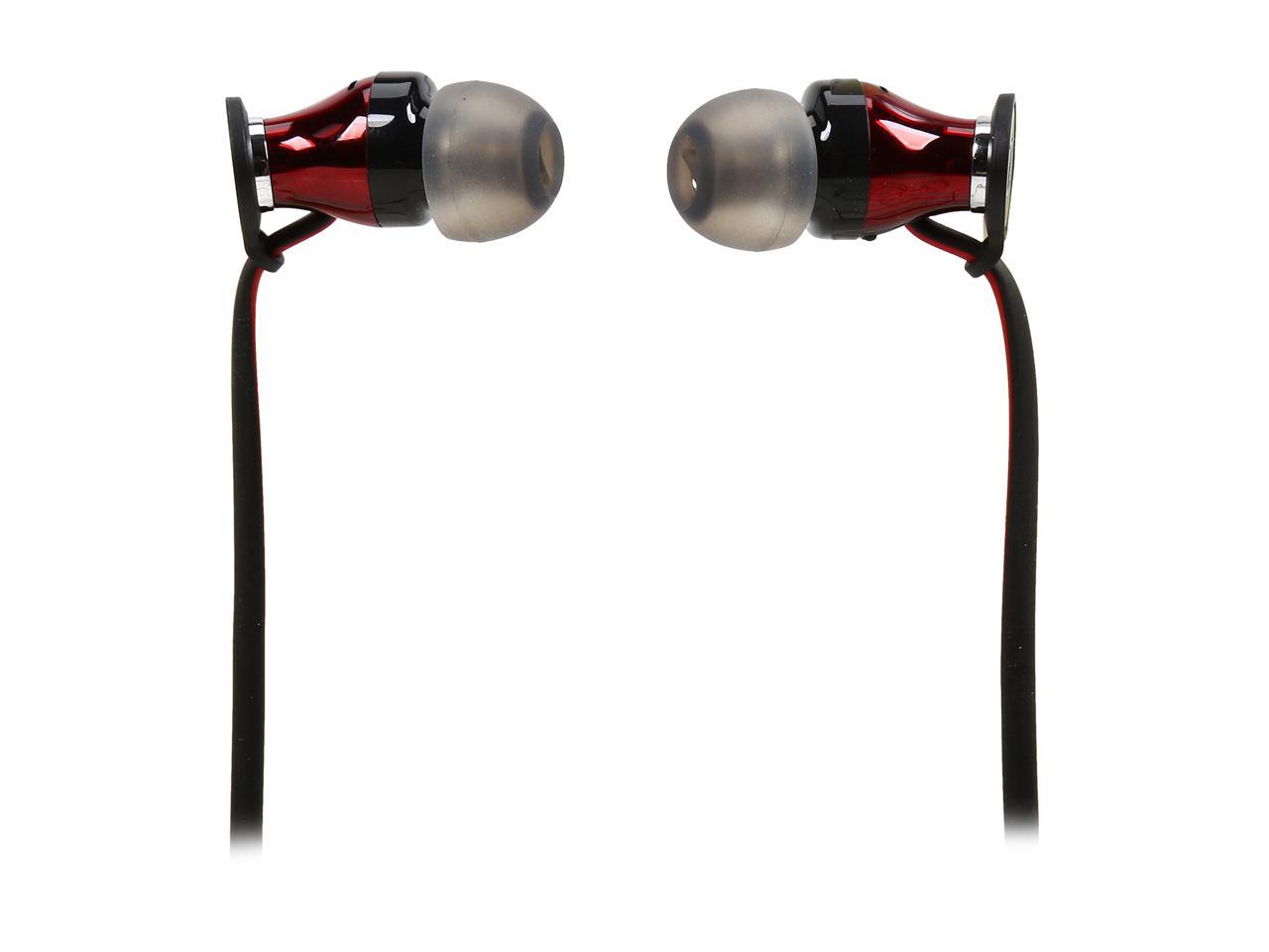 Sennheiser M2IEI Momentum In-Ear Headphones - iOS Devices - Black/Red (506231)