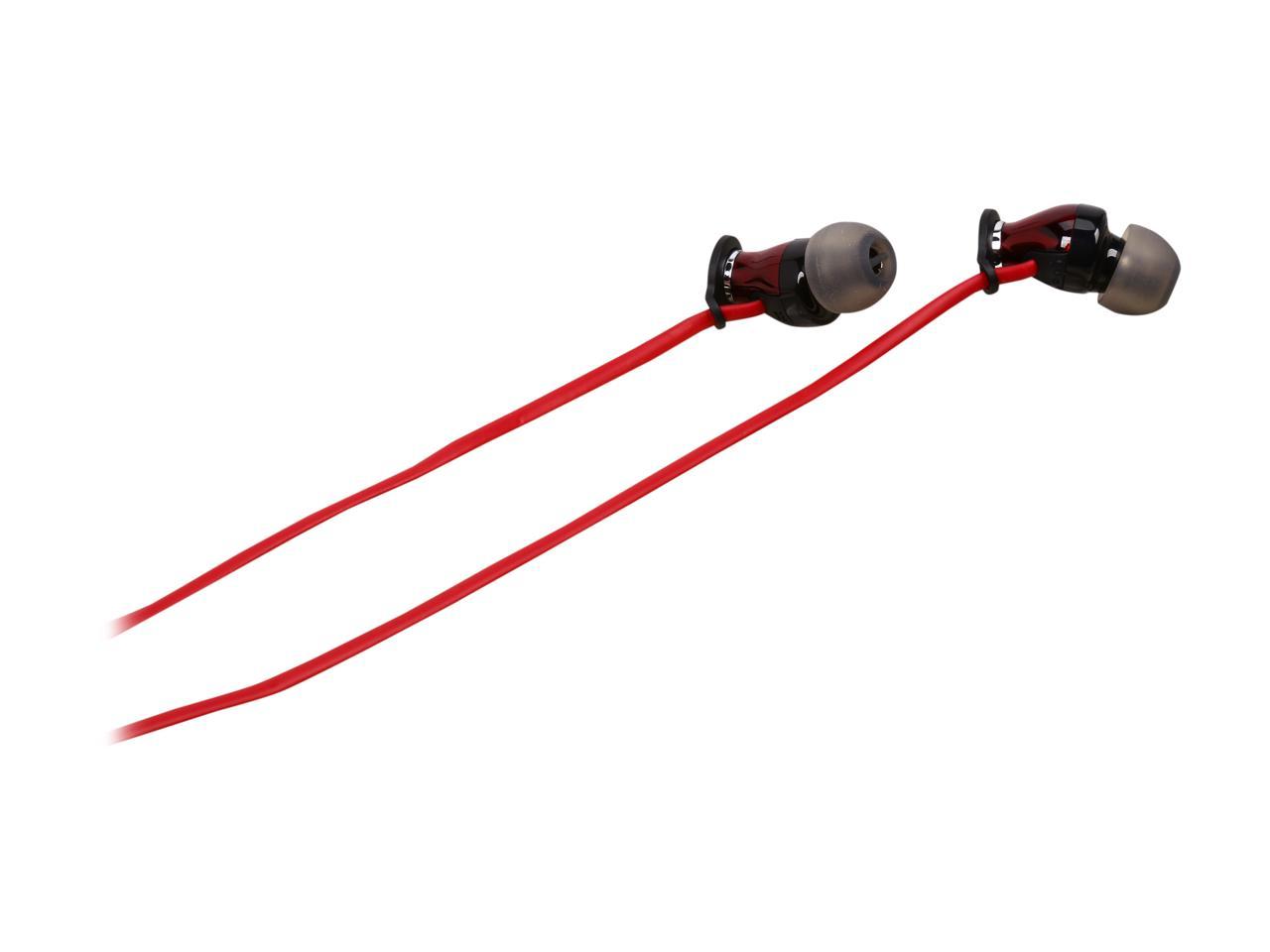 Sennheiser M2IEG Momentum In-Ear Headphones - Galaxy /Android Devices - Black / Red (506244)