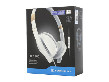 Sennheiser HD 2.30G On-Ear Headphones (Android Devices) - White
