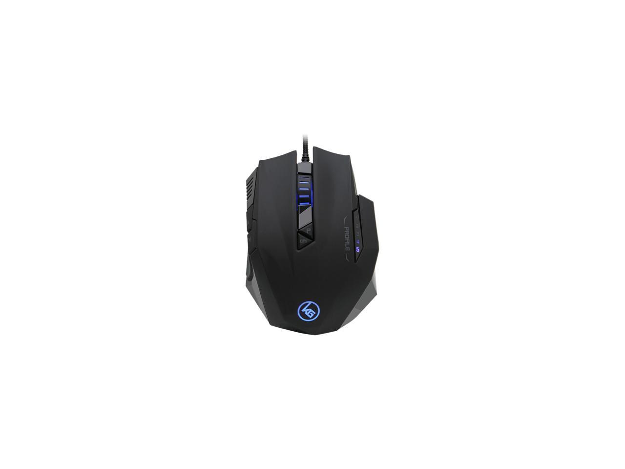 IOGEAR RETIKAL Pro FPS GME660 Black 9 Buttons 1 x Wheel USB 2.0 Wired Optical 5000 dpi Gaming Mouse