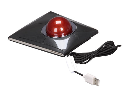 Kensington SlimBlade K72327US Red Scroll Ball USB Wired Laser Mouse