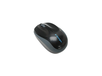 Kensington Pro Fit Black 3 Buttons 1 x Wheel USB Wired Optical Retractable Mobile Mouse - OEM