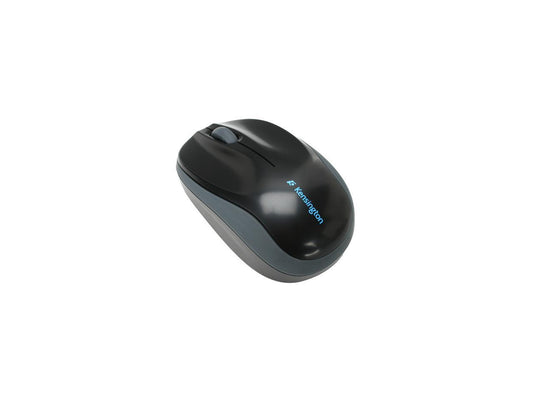 Kensington Pro Fit Black 3 Buttons 1 x Wheel USB Wired Optical Retractable Mobile Mouse - OEM