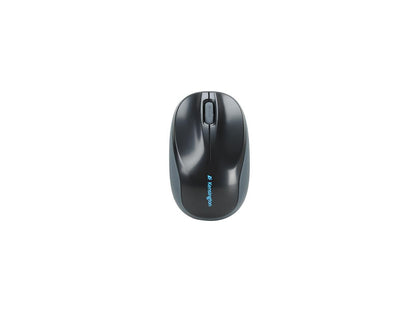 Kensington Pro Fit Black 3 Buttons 1 x Wheel USB Wired Optical Retractable Mobile Mouse - OEM