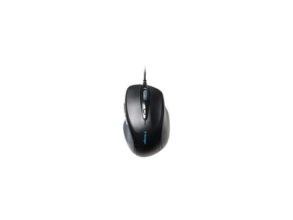Kensington Pro Fit Full-Size Mouse K72369US Black 1 x Wheel USB Wired Optical 2400 dpi Mouse