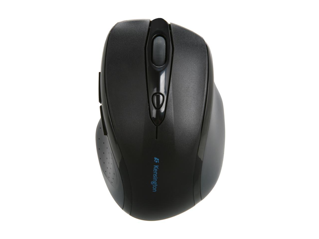 Kensington Pro Fit Full Sized Mouse K72370US Black USB RF Wireless Optical Pro Fit Full Sized Mouse