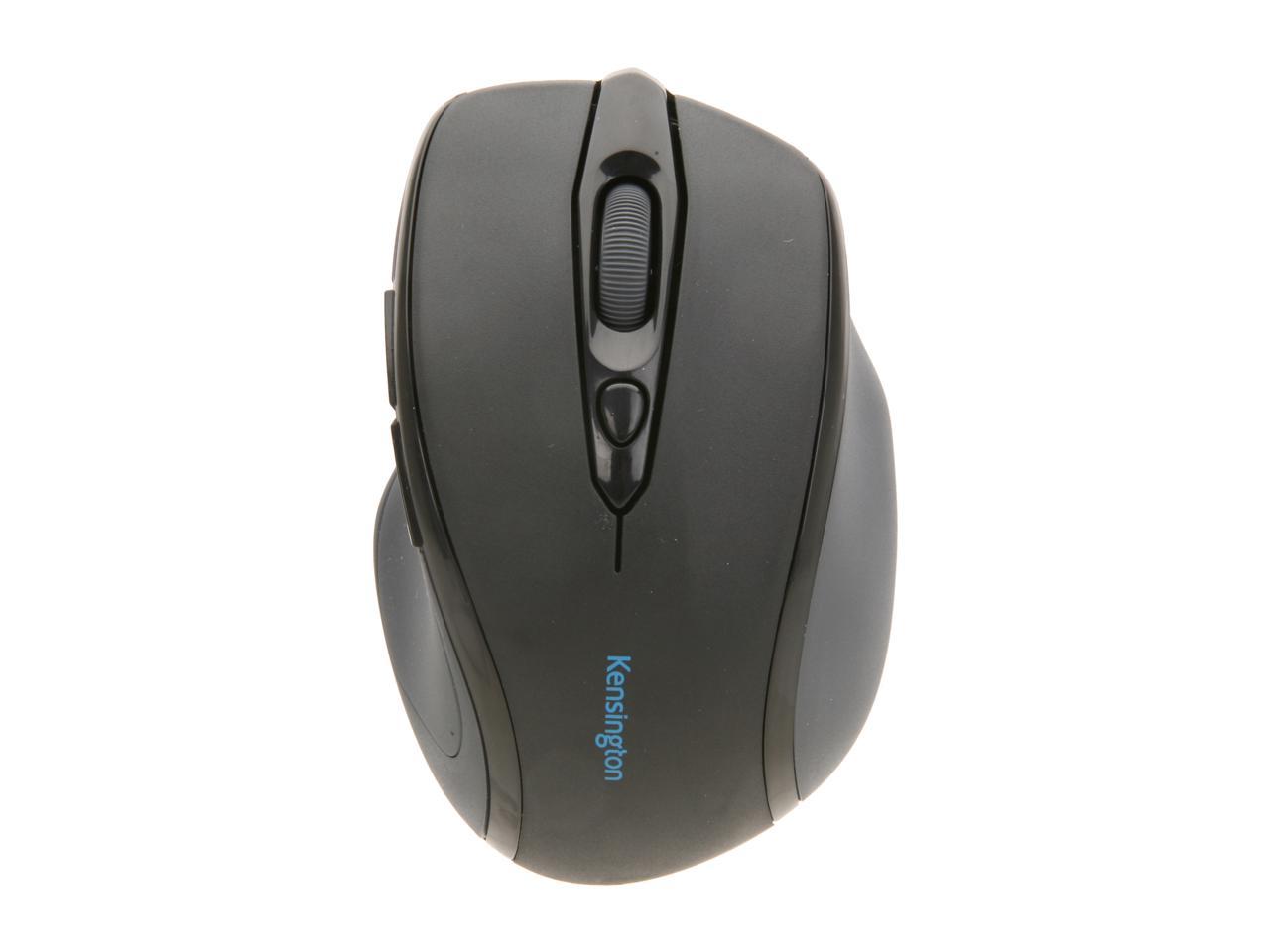 Kensington Pro Fit K72405US Black 1 x Wheel USB RF Wireless Optical 1750 dpi Mid-Size Wireless Mouse