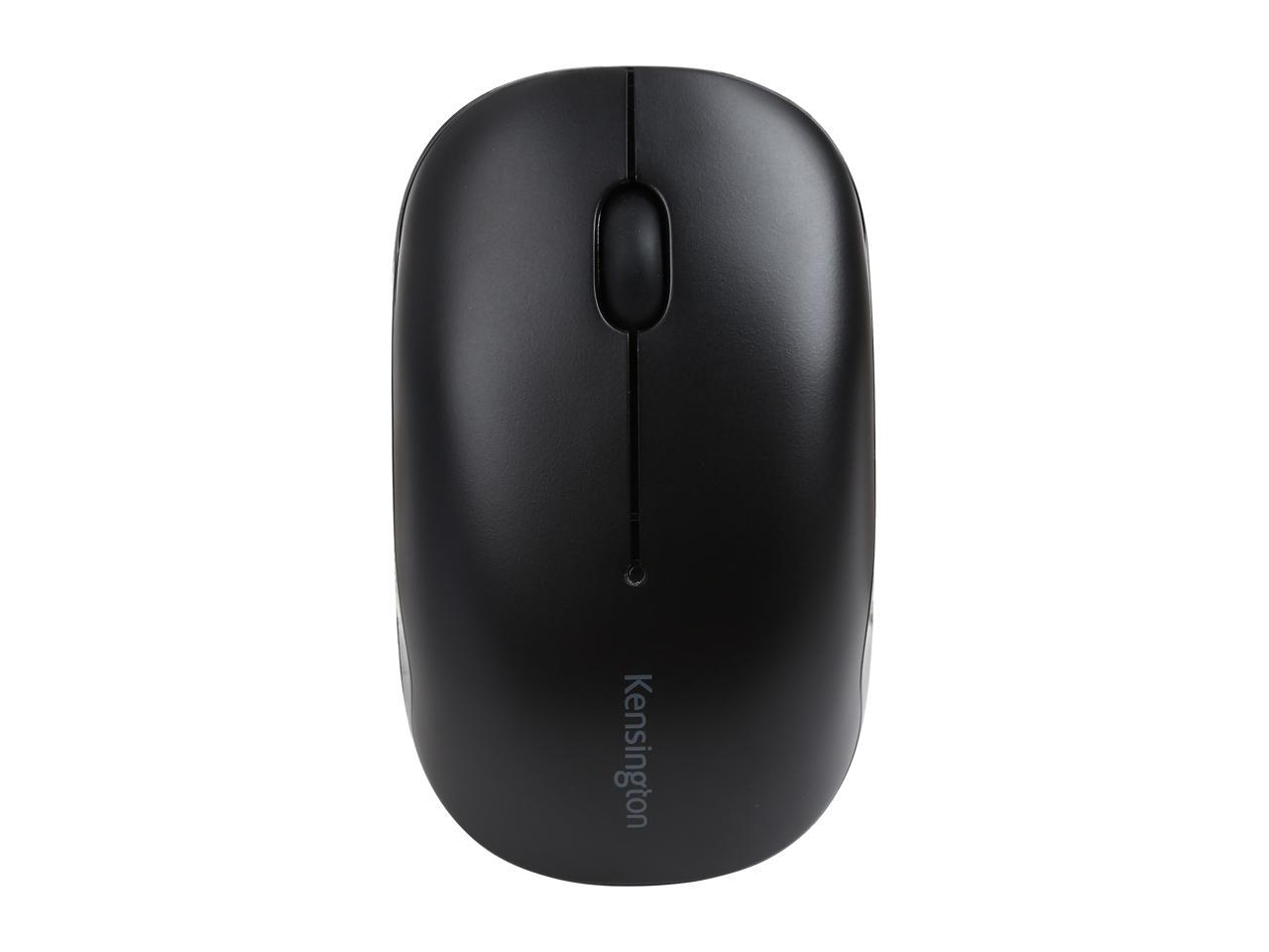 Kensington Pro Fit K72452WW Black 1 x Wheel USB RF Wireless Laser 1000 dpi Mobile Mouse