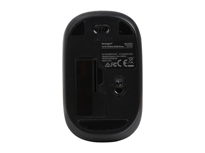 Kensington Pro Fit K72452WW Black 1 x Wheel USB RF Wireless Laser 1000 dpi Mobile Mouse