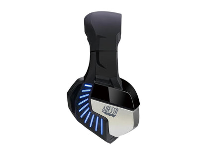 Adesso Virtual 7.1 Surround Sound Gaming Headphone/Headset with Vibration