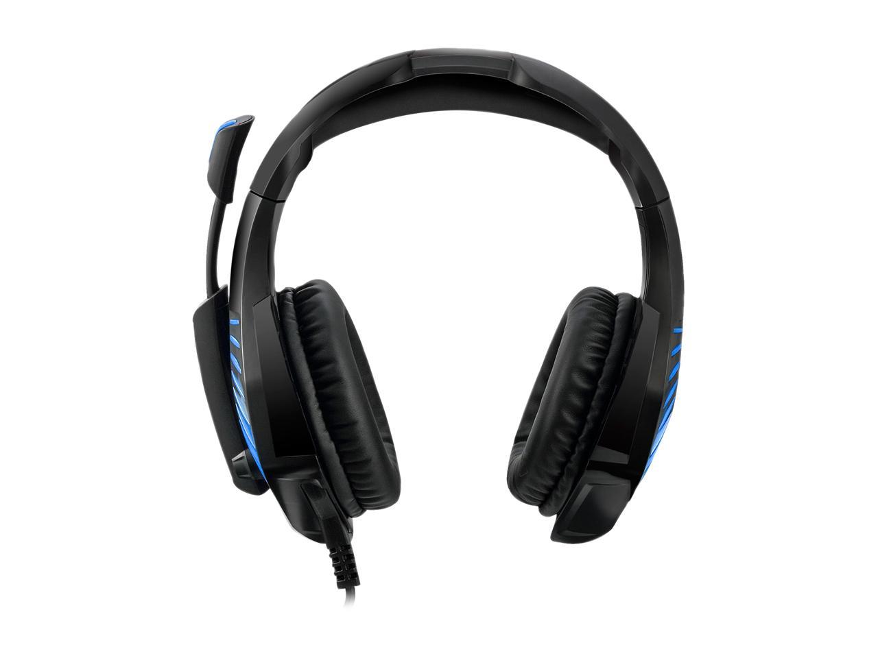 Adesso Virtual 7.1 Surround Sound Gaming Headphone/Headset with Vibration