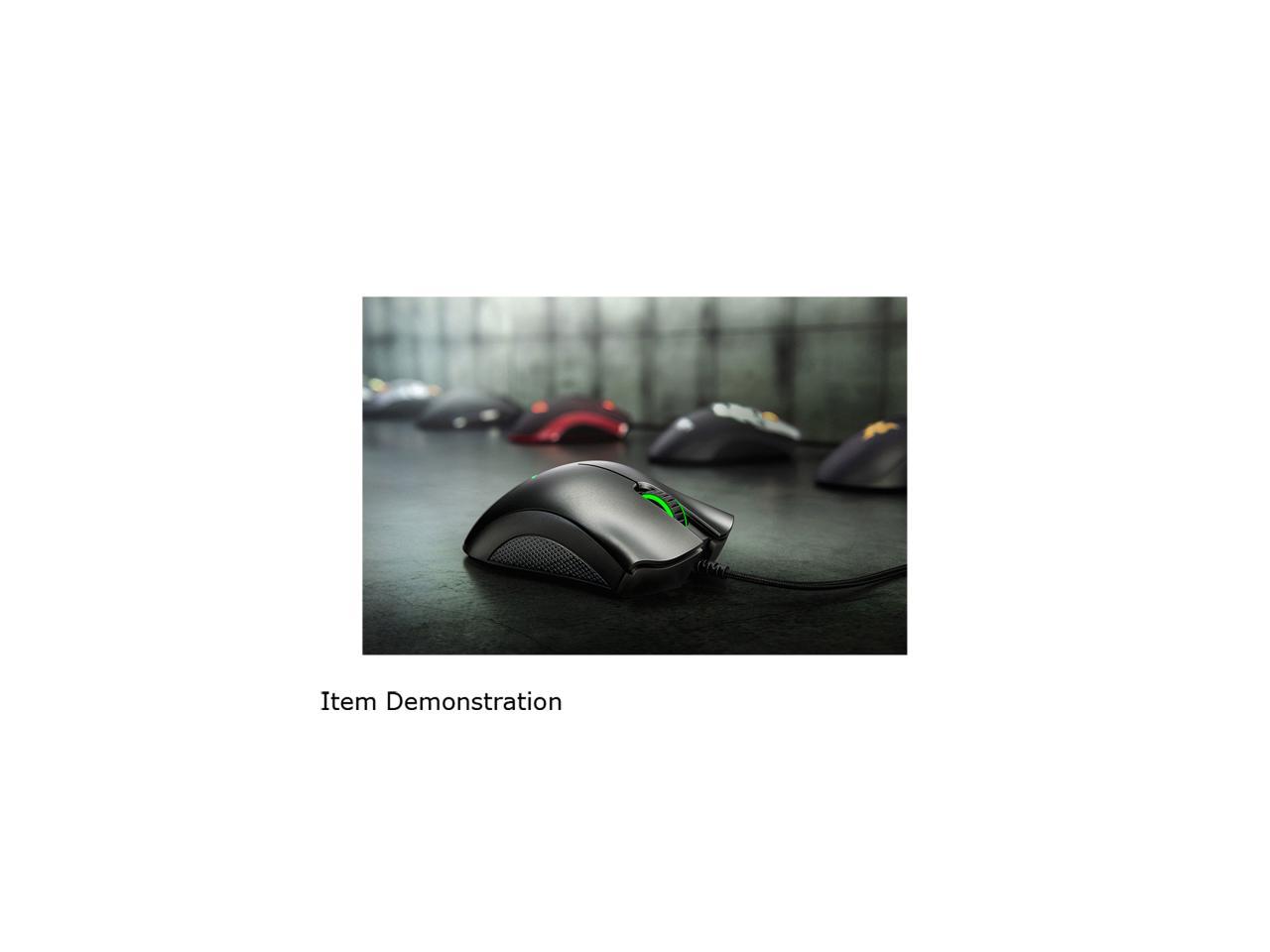 RAZER DeathAdder Essential RZ01-02540100-R3M1 Black 5 Buttons 1 x Wheel USB Wired Optical 6400 dpi Gaming Mouse