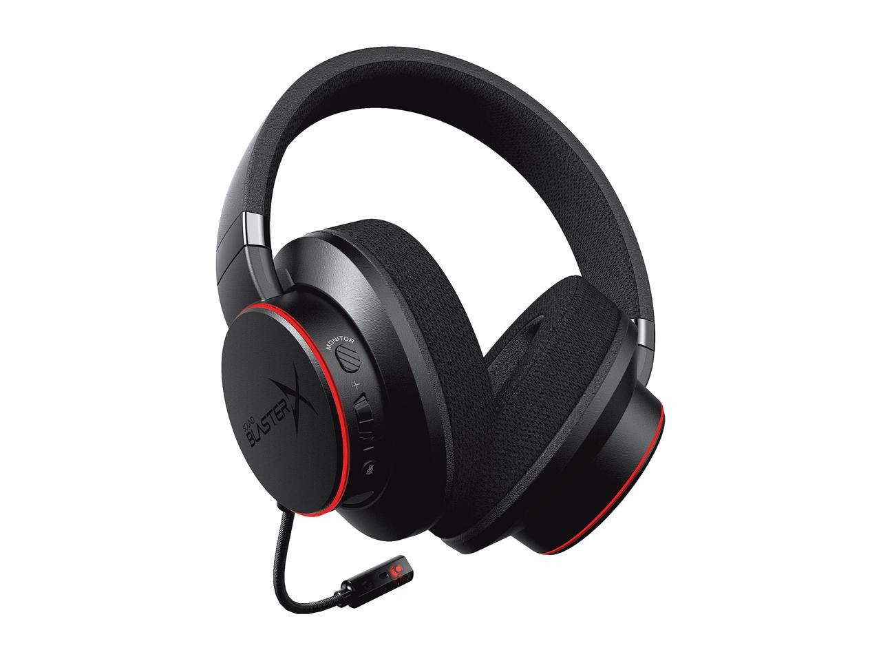 Creative Sound BlasterX H6 USB Gaming Headset - Black