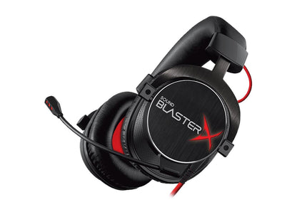 Creative Sound BlasterX H7 Tournament 3.5mm/ USB Connector Circumaural Headset