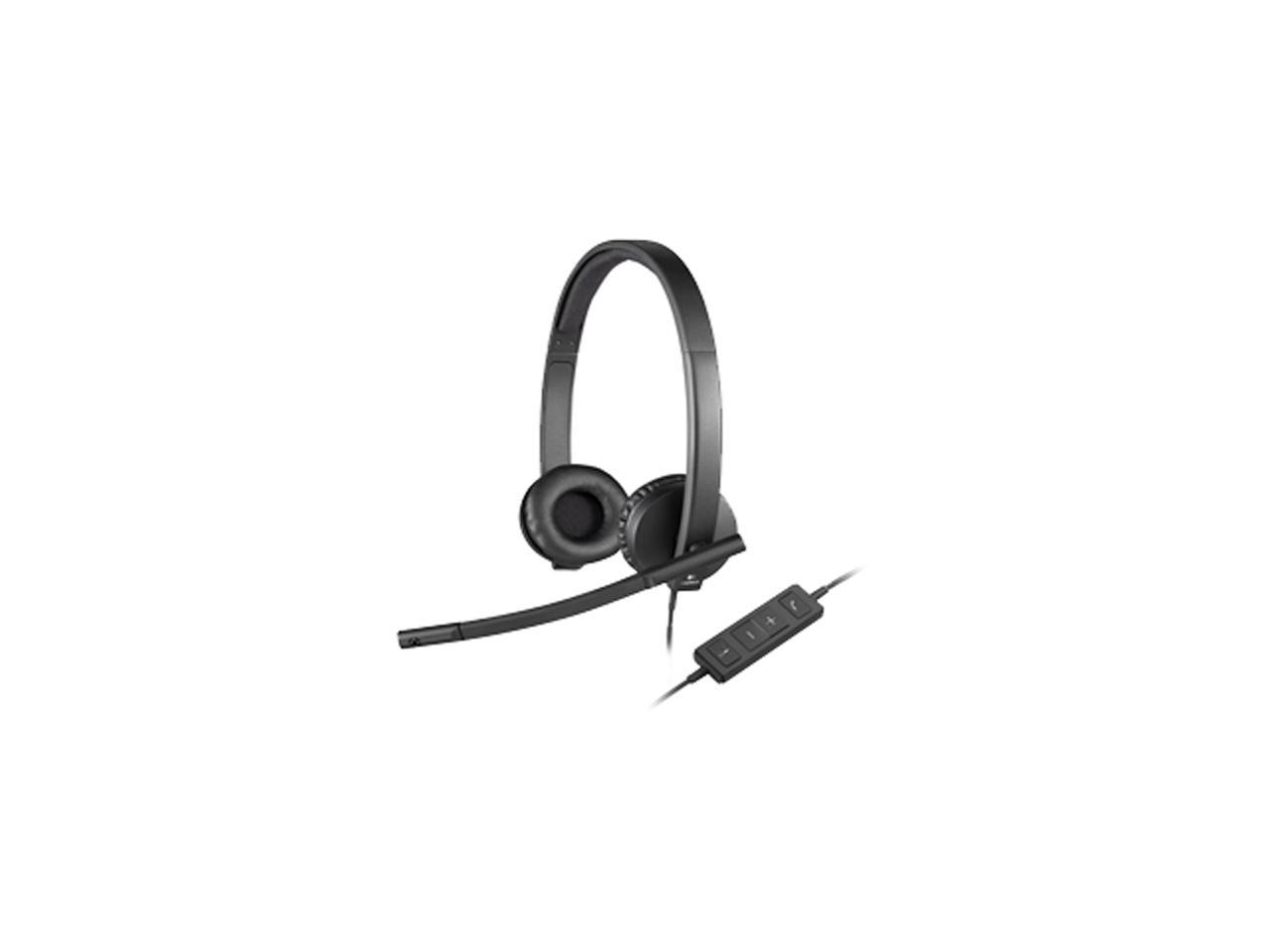Logitech H570E Stereo Headset (981-000574)