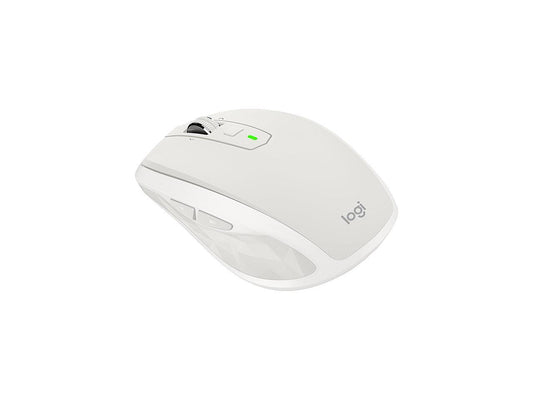 Logitech MX Anywhere 2S Wireless Mobile Mouse with Cross-Computer Control for Mac and Windows (Light Grey)
