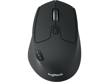 Logitech M720 Triathlon Multi-device Wireless Optical Mouse Black