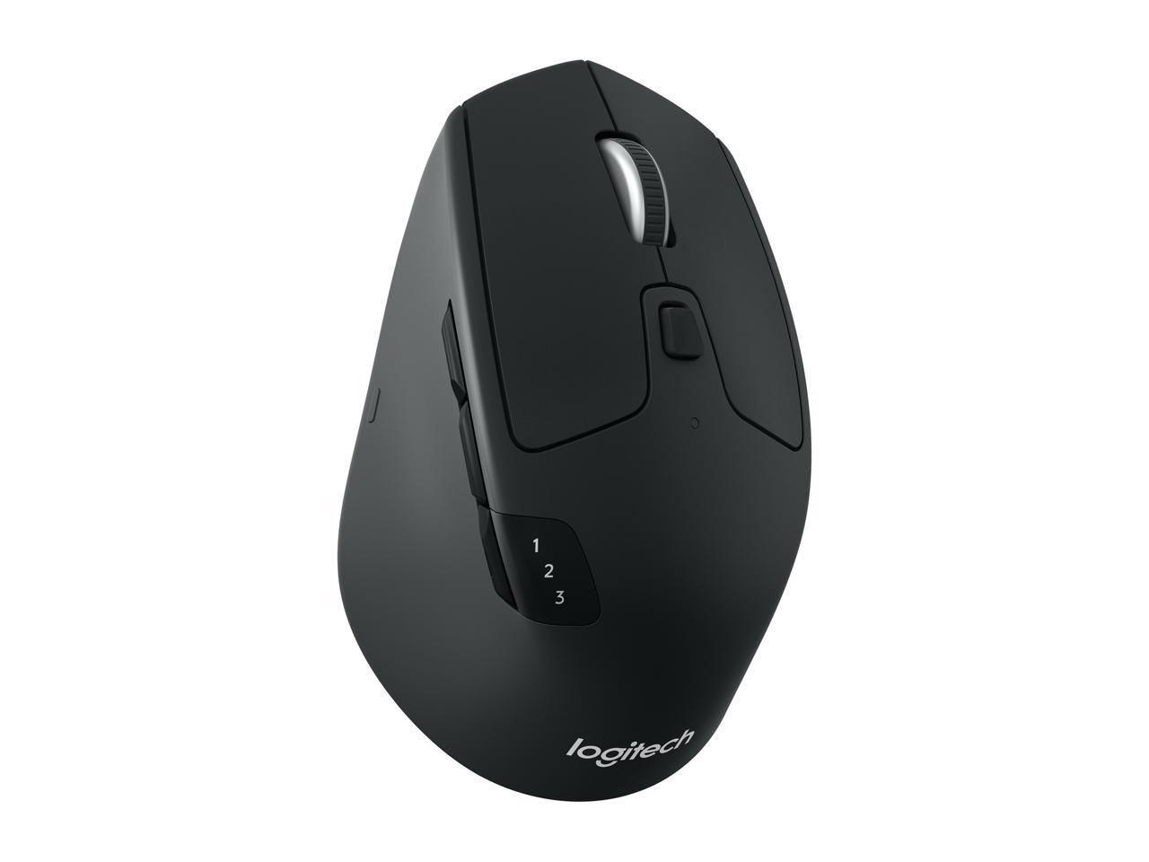 Logitech M720 Triathlon Multi-device Wireless Optical Mouse Black
