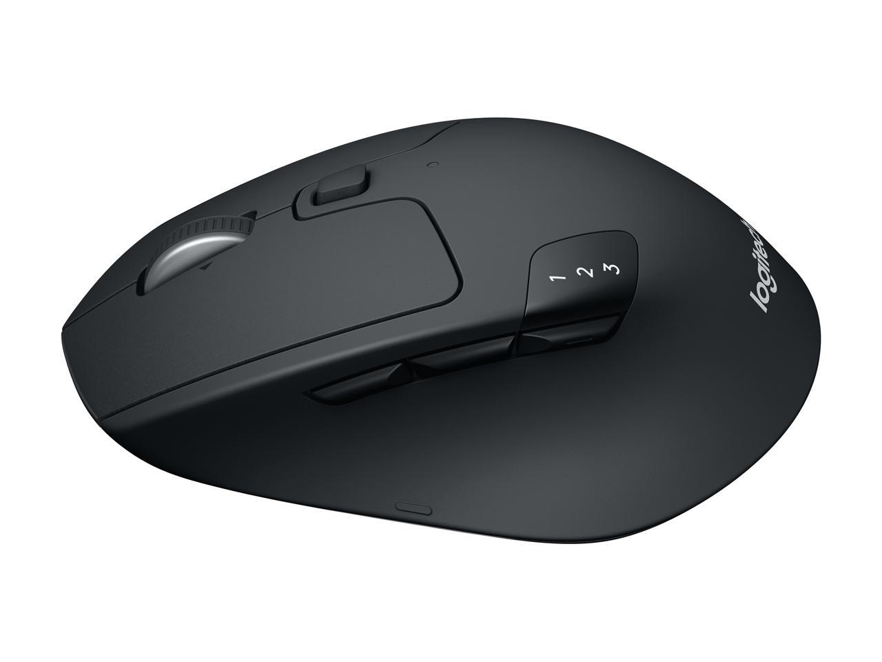 Logitech M720 Triathlon Multi-device Wireless Optical Mouse Black