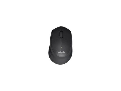 Logitech M330 SILENT PLUS 910-004905 Black 3 Buttons 1 x Wheel RF RF Wireless Optical 1000 dpi Mouse