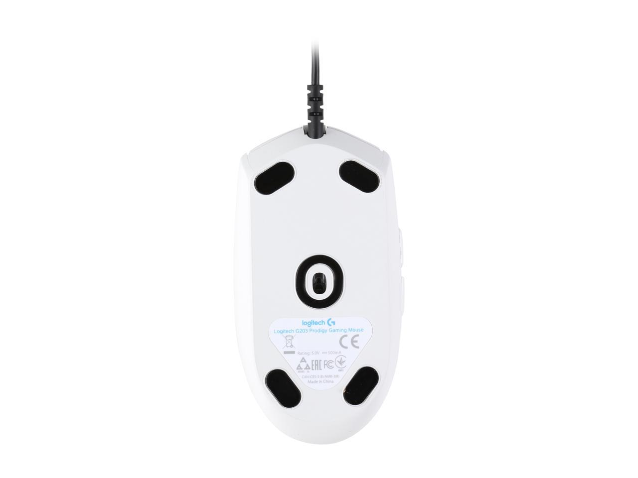 Logitech G203 Prodigy Wired Gaming Mouse - White