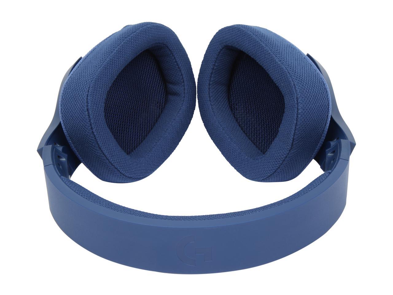 Logitech 981-000681 G433 7.1 Wired Gaming Headset with DTS Headphone: X 7.1 Surround for PC, PS4, PS4 PRO, Xbox One, Xbox One S, Nintendo Switch - Blue