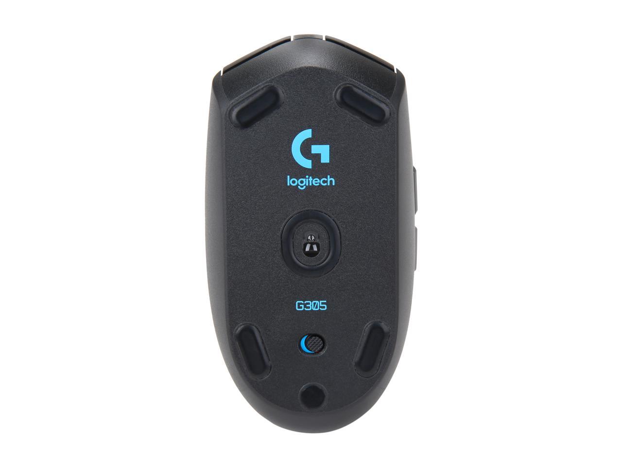 Logitech G305 Lightspeed Wireless Gaming Mouse - Black