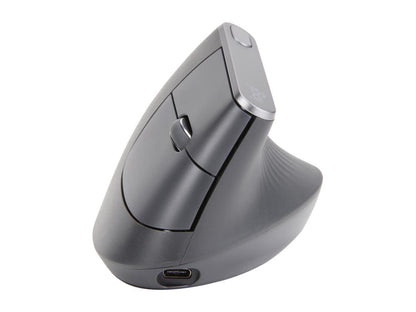 Logitech MX Vertical Advanced Ergonomic Mouse, Wireless via Bluetooth or Included USB Receiver - 910-005447
