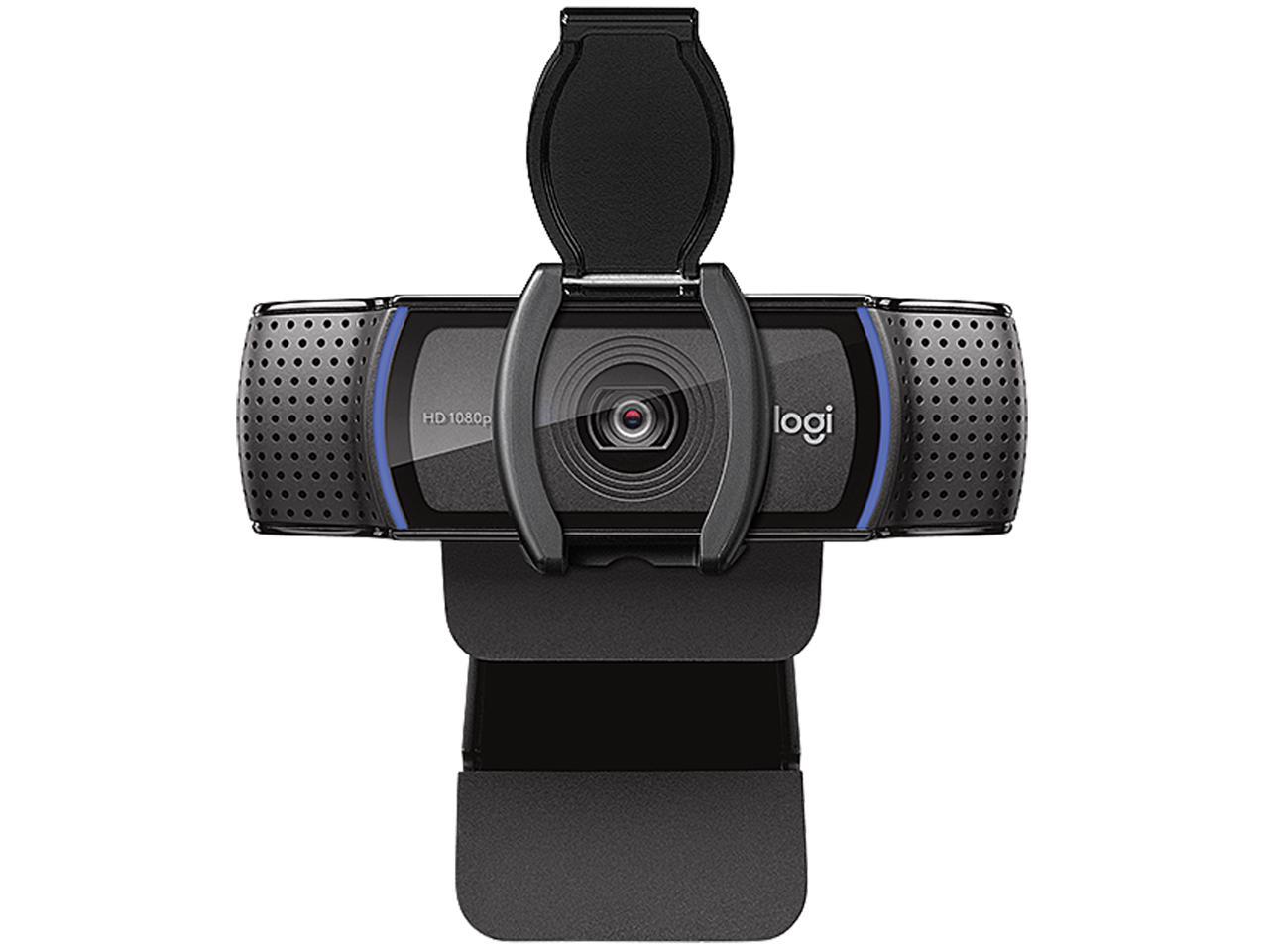 Logitech C920S Pro HD 1080p Webcam With Stereo Audio and Privacy Cover (Stepup of C920)