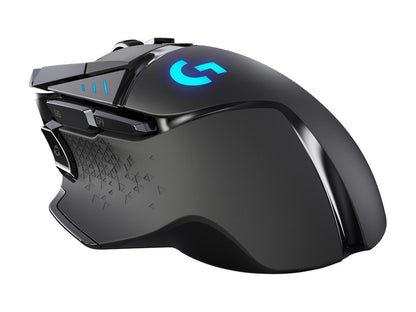 Logitech G502 LIGHTSPEED Wireless Gaming Mouse with HERO Sensor and Tunable Weights