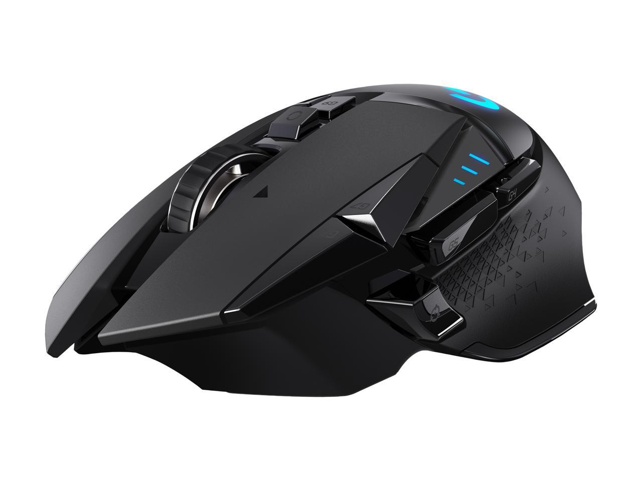 Logitech G502 LIGHTSPEED Wireless Gaming Mouse with HERO Sensor and Tunable Weights