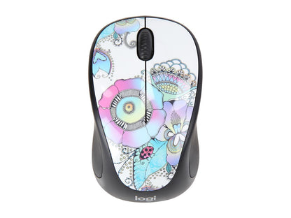 Logitech M317c Wireless Mouse Art Collection - Lady on the Lily