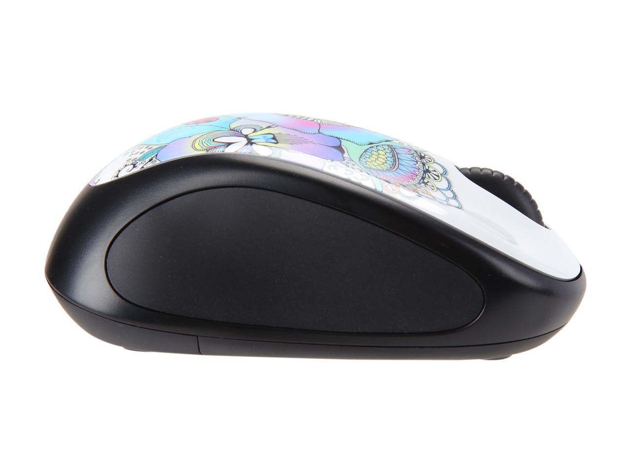 Logitech M317c Wireless Mouse Art Collection - Lady on the Lily