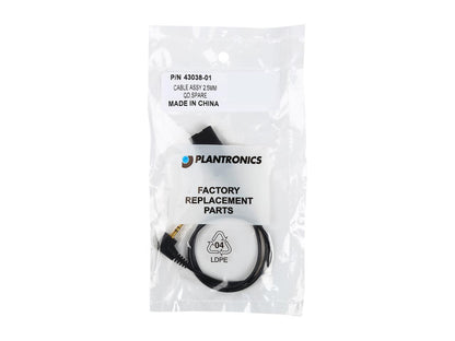 Plantronics Quick Disc. Cable Straight (43038-01)