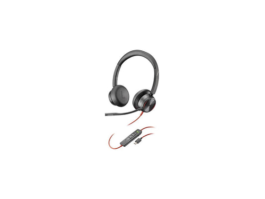 PLANTRONICS Blackwire 8225 USB-C Connector Headset, USB-C