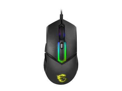 MSI CLUTCH GM30 6 Buttons 1 x Wheel USB 2.0 Wired Optical 6200 dpi Gaming Mouse