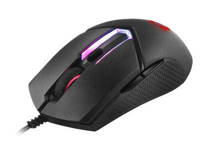 MSI CLUTCH GM30 6 Buttons 1 x Wheel USB 2.0 Wired Optical 6200 dpi Gaming Mouse
