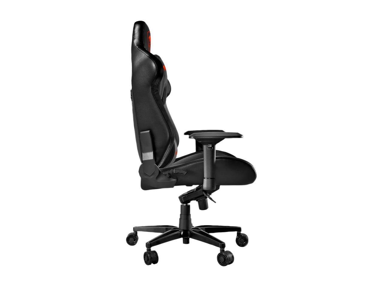 Cougar Armor Titan (Black) Ultimate Gaming Chair with Premium Breathable PVC Leather, 352.0 lbs. Support, 170 Degree Reclining