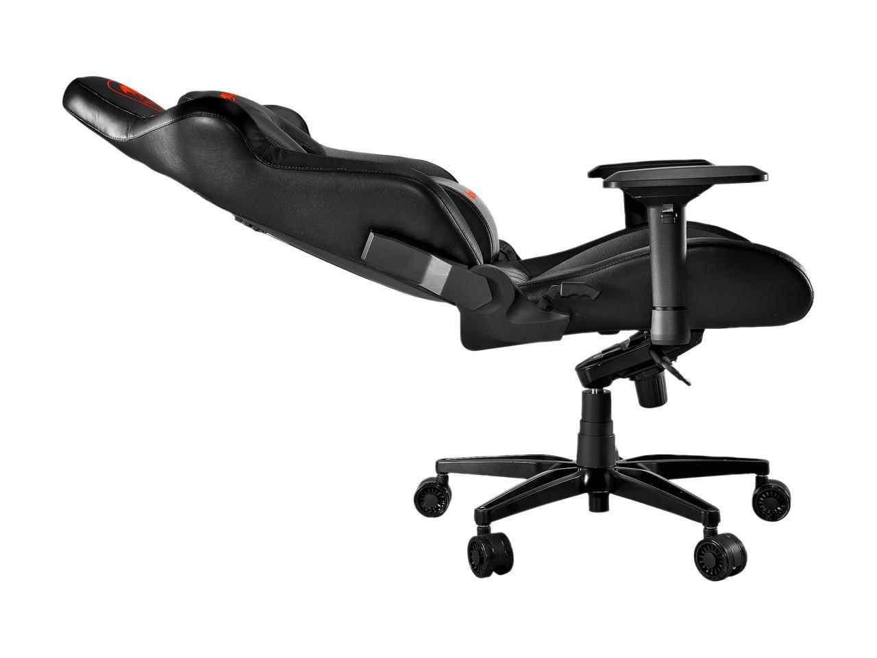 Cougar Armor Titan (Black) Ultimate Gaming Chair with Premium Breathable PVC Leather, 352.0 lbs. Support, 170 Degree Reclining