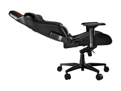 Cougar Armor Titan (Black) Ultimate Gaming Chair with Premium Breathable PVC Leather, 352.0 lbs. Support, 170 Degree Reclining