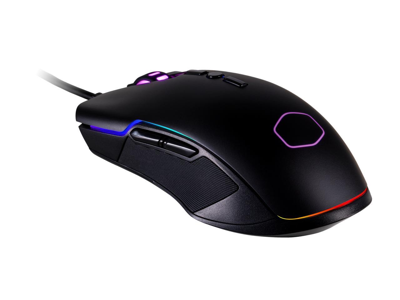 COOLER MASTER CM310 Black Wired Optical RGB Gaming Mouse - CM-310-KKWO2