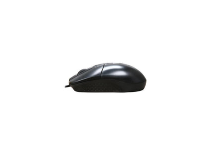 V7 M30P10-7N Black 3 Buttons 1 x Wheel USB Wired Optical 1000 dpi Mouse - OEM